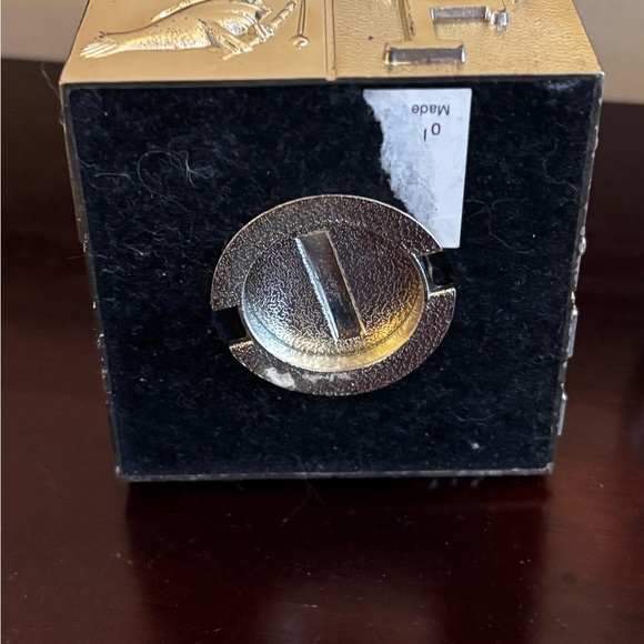 Godinger Piggy Bank Set - Rare - Vintage - Picture 6 of 6